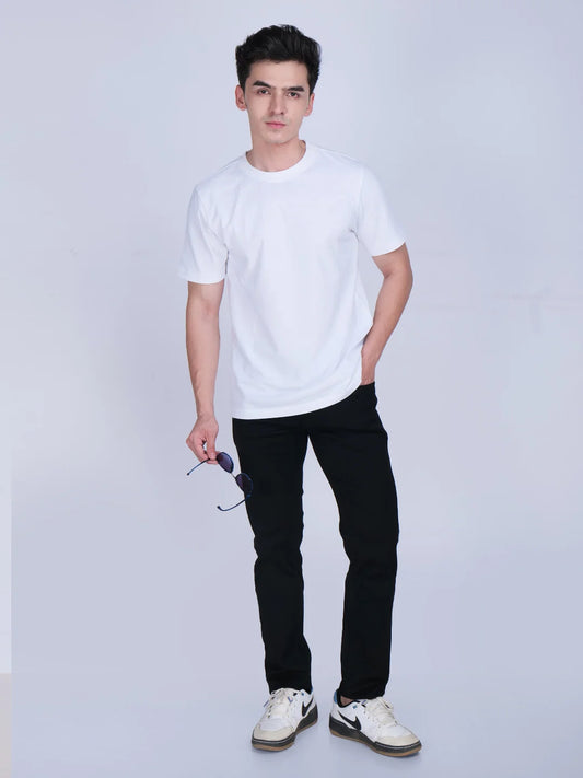 Black Regular Fit Jeans