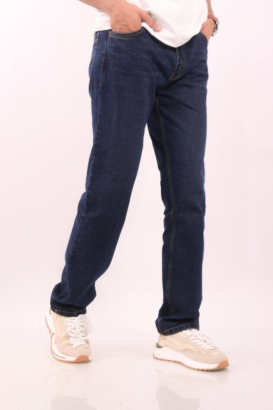 Dark Blue Straight Fit Jeans