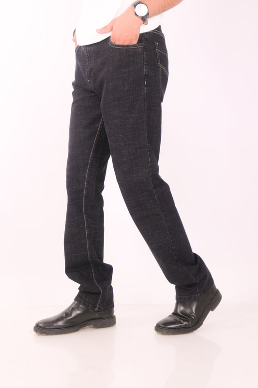 Regular Fit Royal Black Jeans