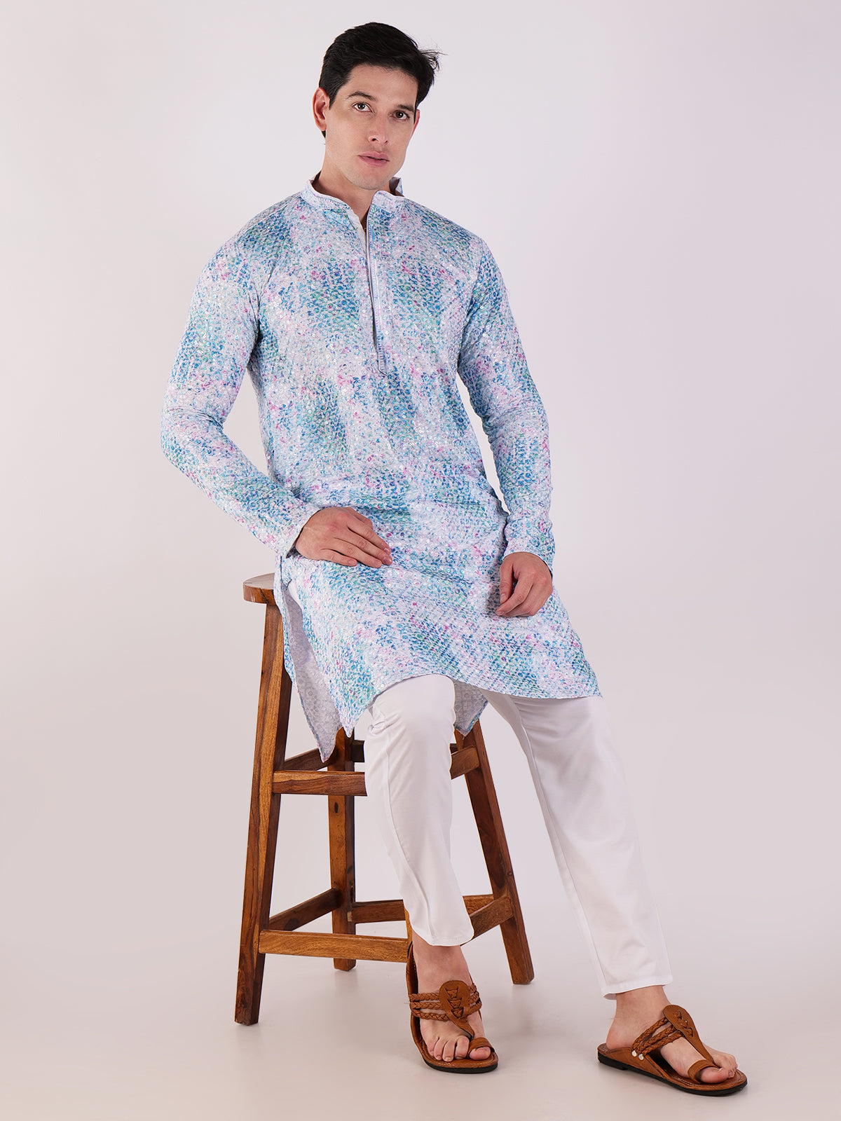 Resham Luxe Kurta Set