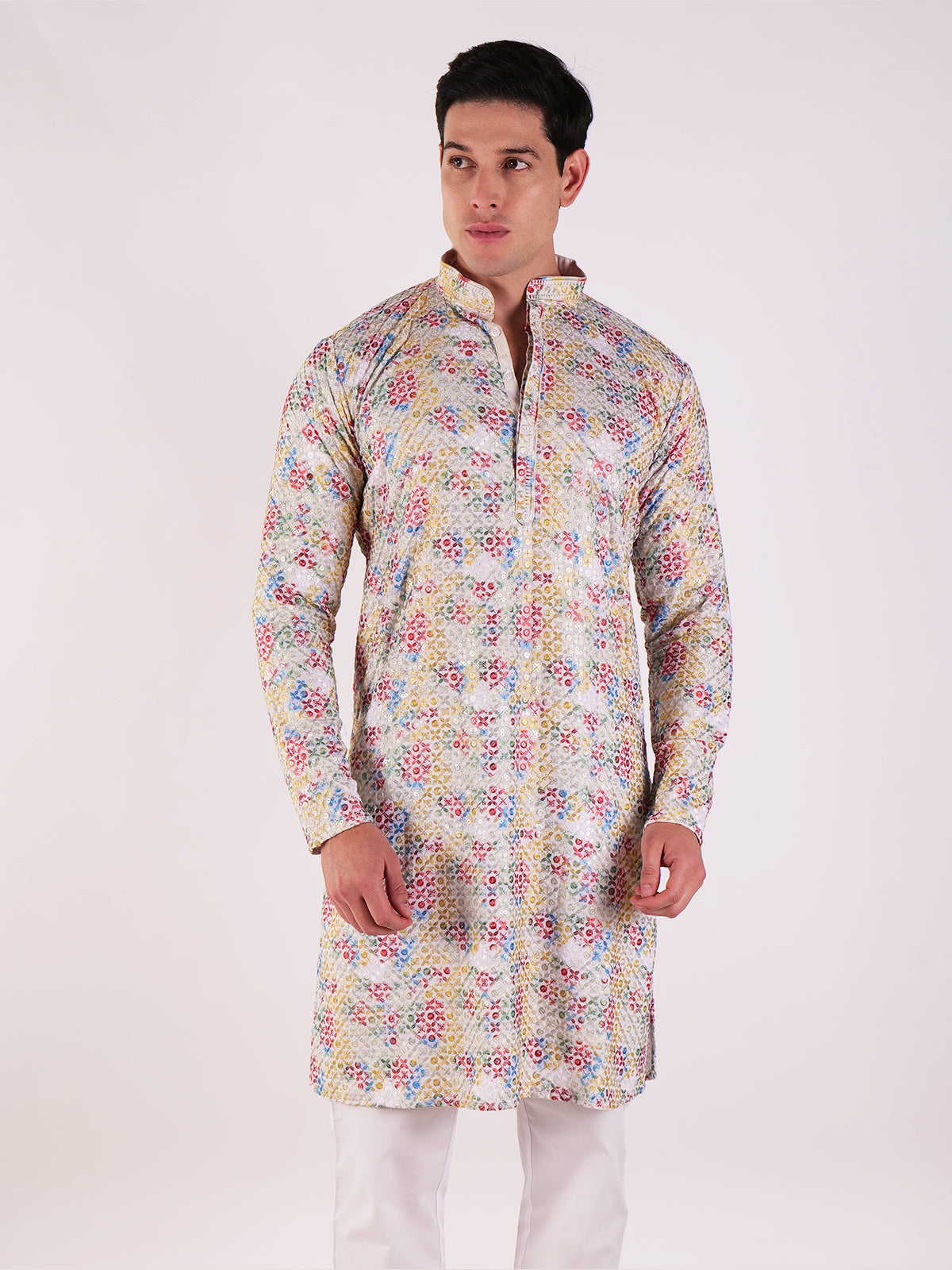 Royal Resham Heavy Work Kurta Set