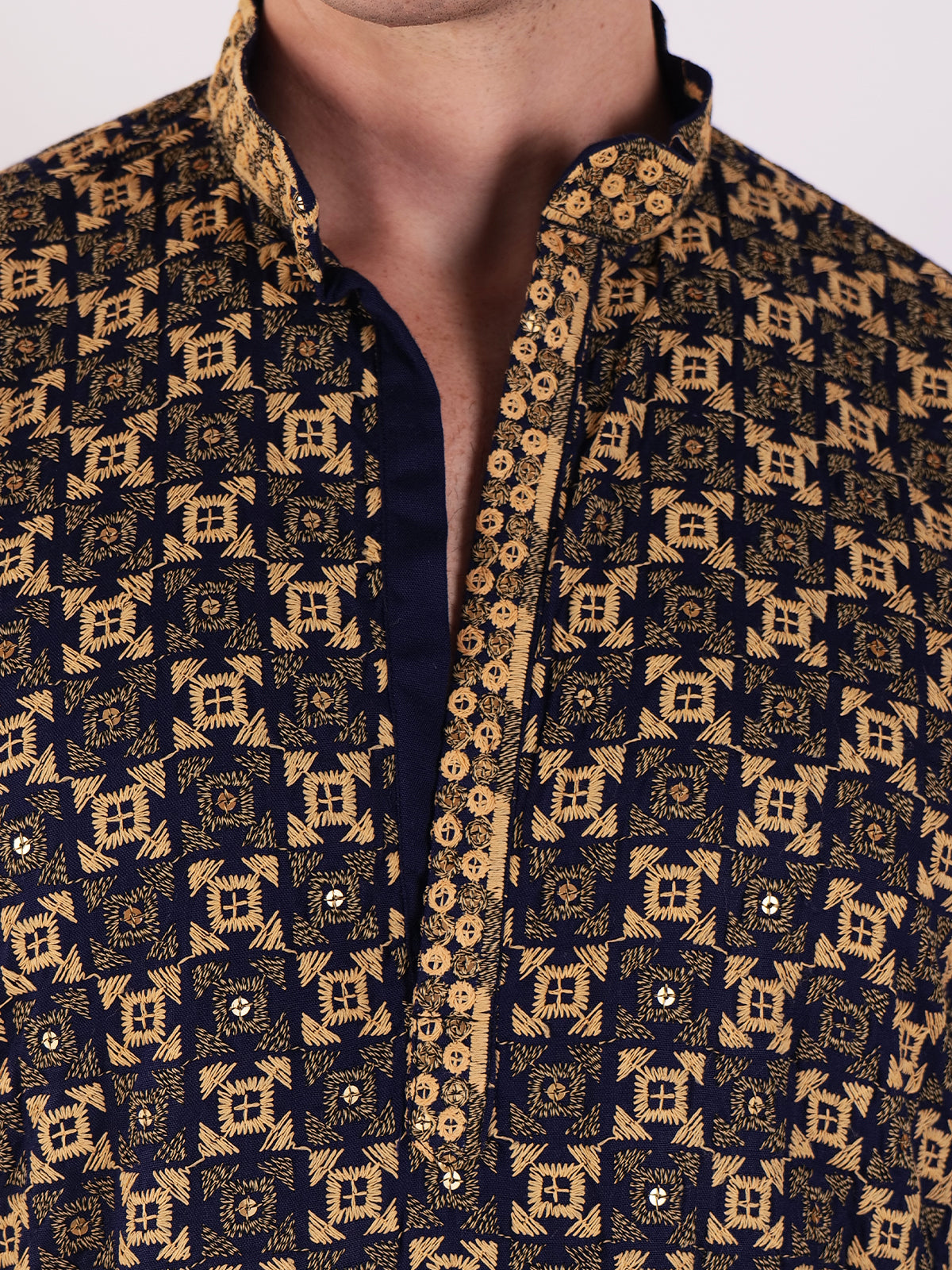 Golden Yellow Kurta Set