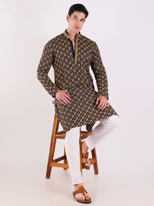 Golden Yellow Kurta Set