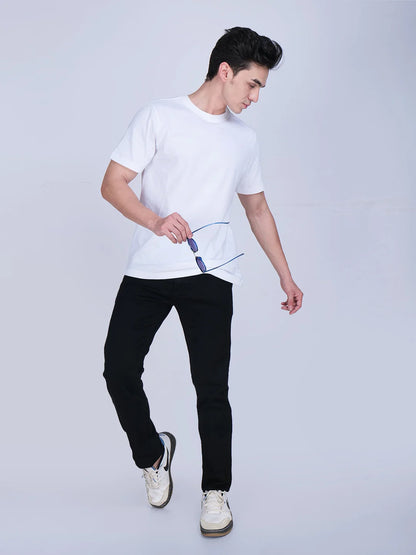 Black Regular Fit Jeans