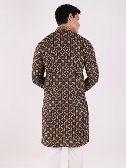 Golden Yellow Kurta Set