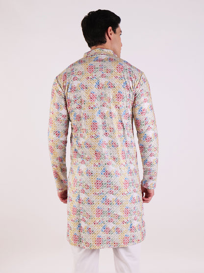 Royal Resham Heavy Work Kurta Set