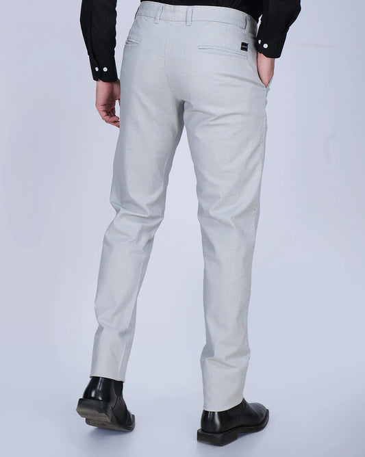 Light Grey Linen Trouser