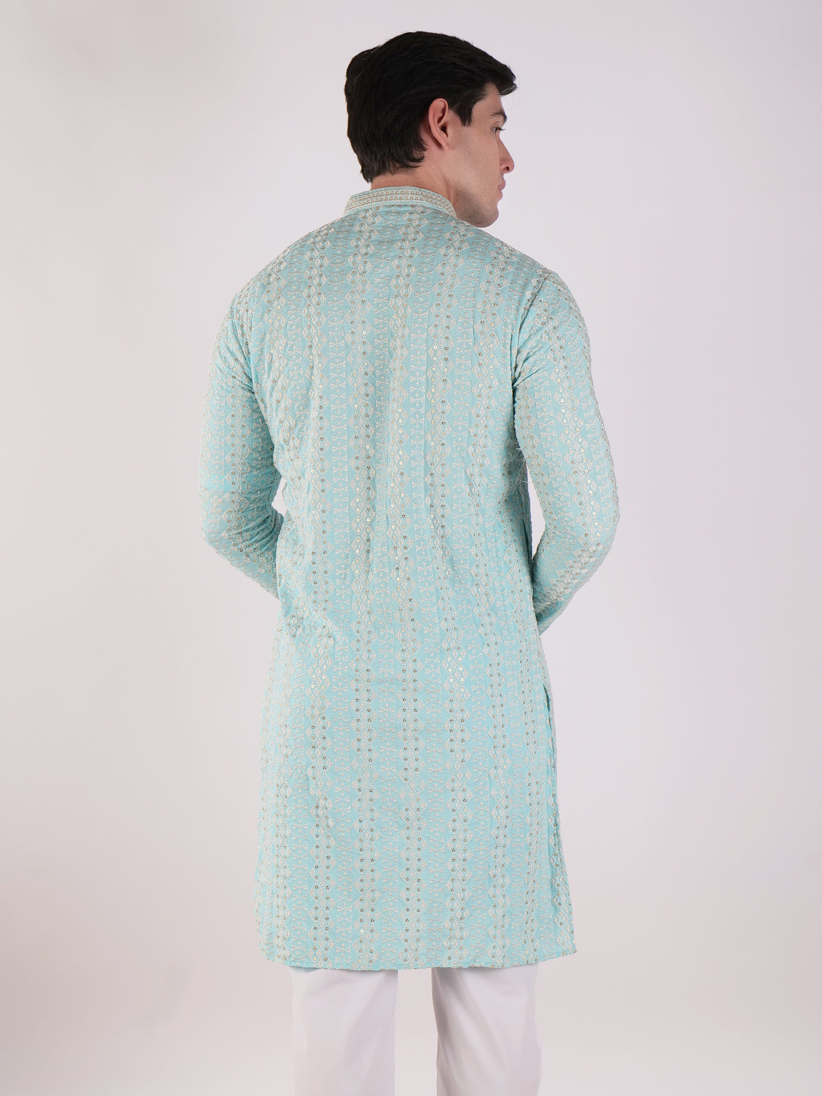 Green Elegance Kurta Set