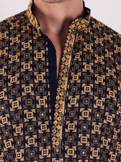 Golden Yellow Kurta Set