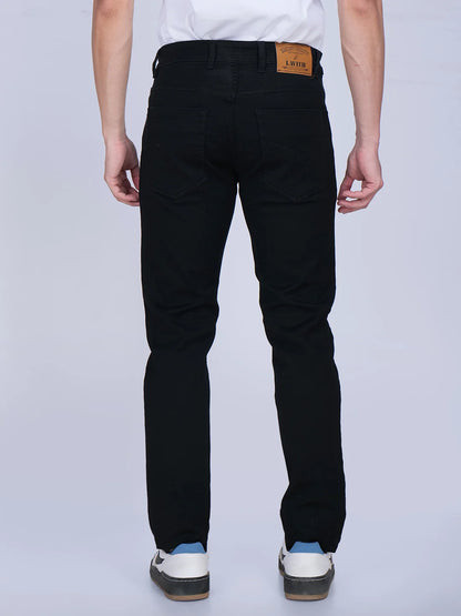 Black Regular Fit Jeans