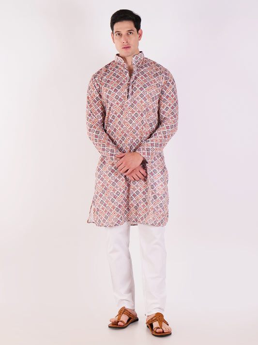 Mosaic Elegance Kurta