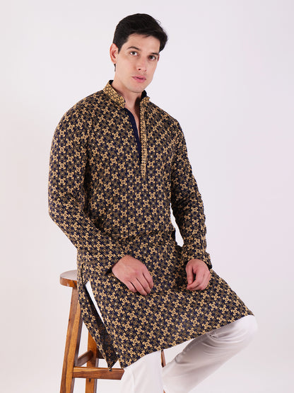 Golden Yellow Kurta Set