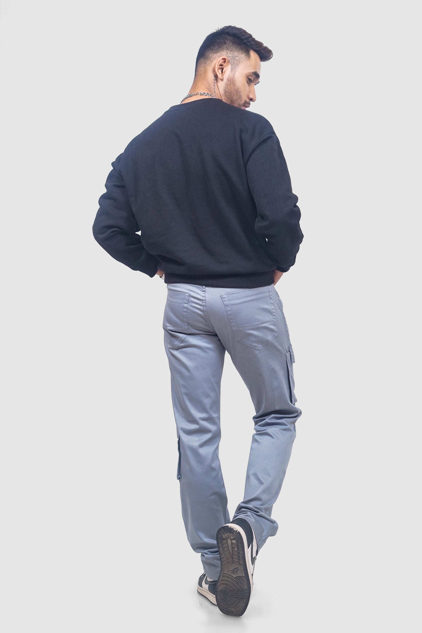 Ice Grey Cargo Pant