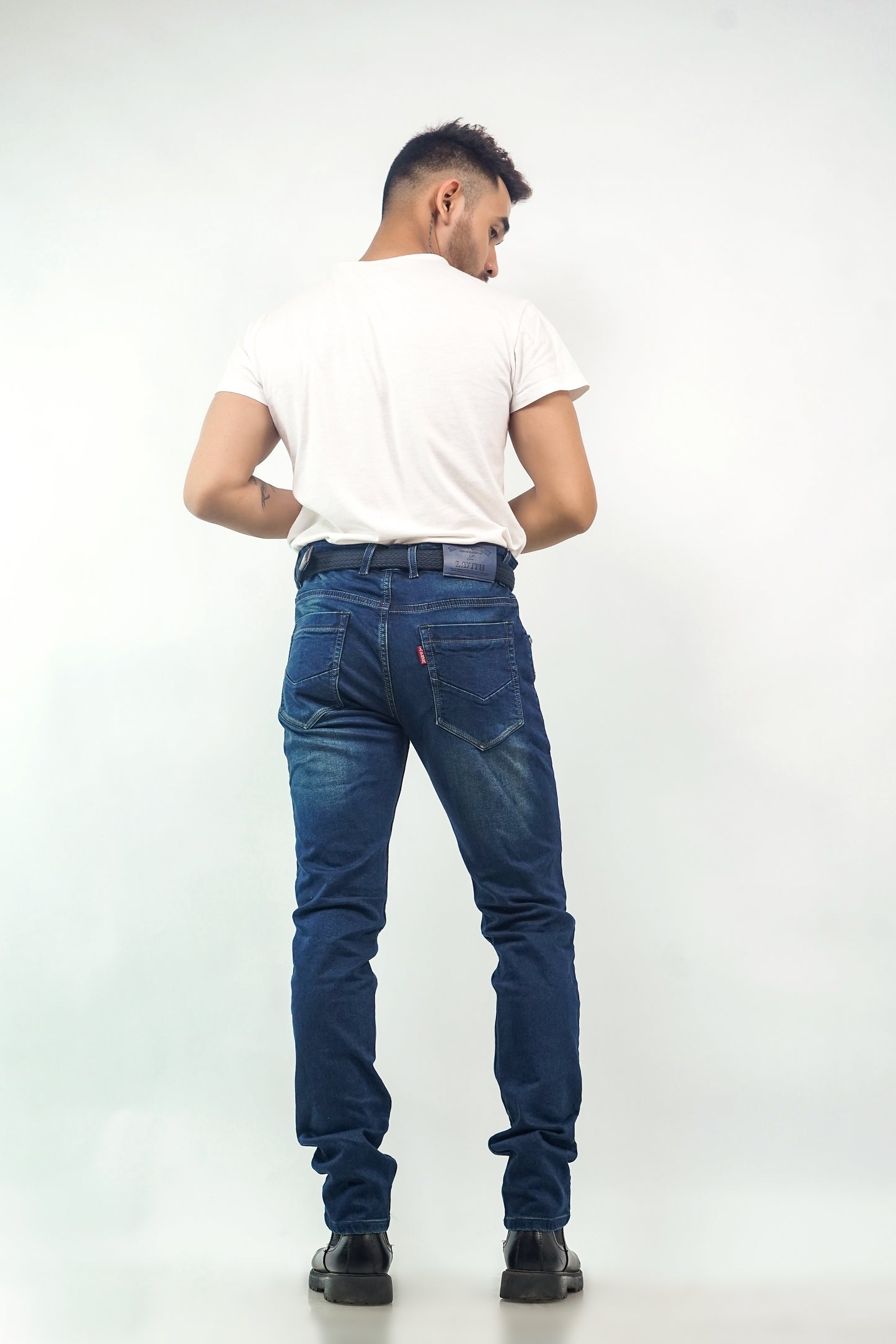 Deep Blue Slim-fit Jeans